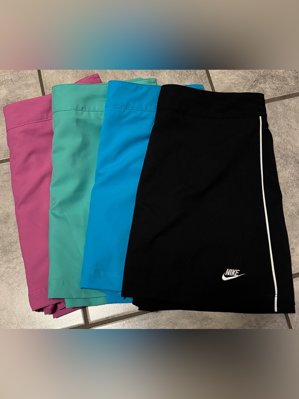 4 Nike Women's Dry Tennis Skorts Built-In Shorts Active Tennis Golf Size XS
